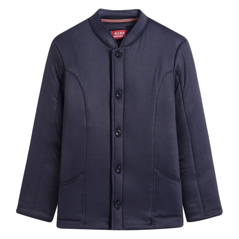 Loose Fitting Cotton Coat For Middleaged And Older Adults