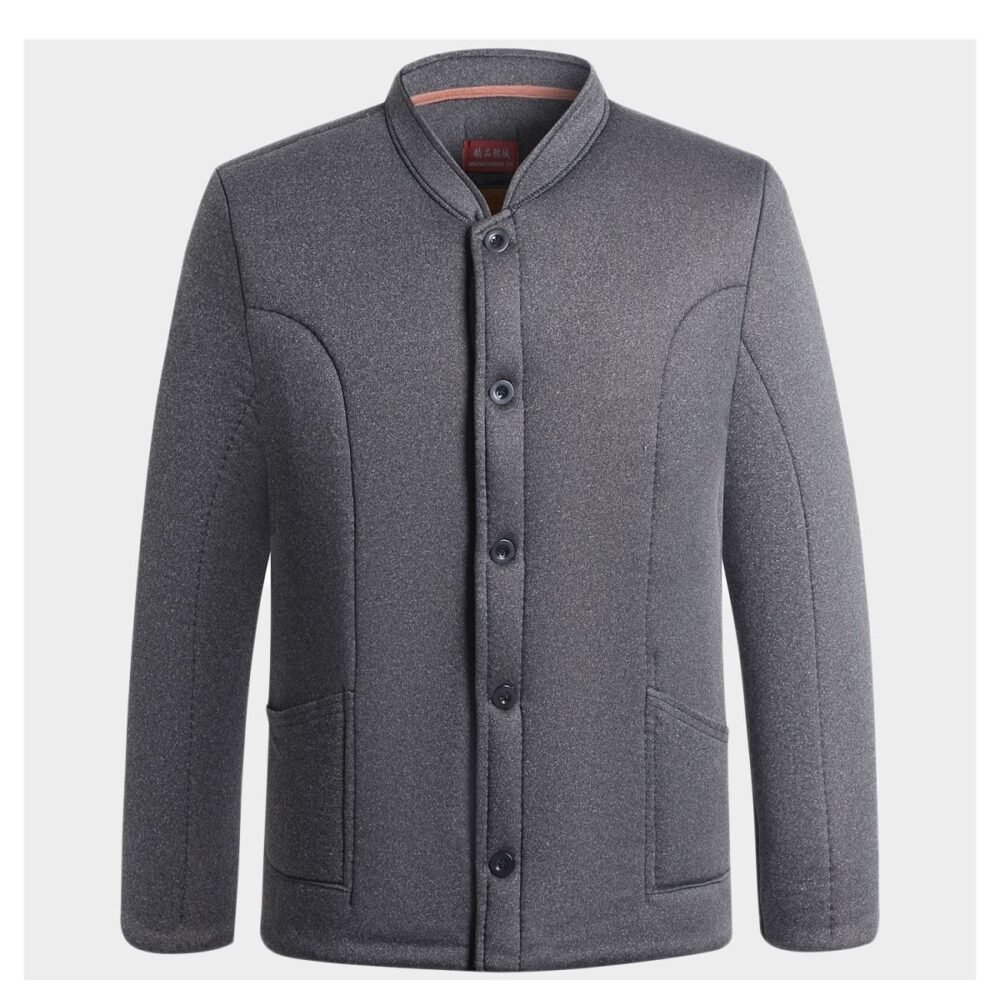 Loose Fitting Cotton Coat For Middleaged And Older Adults