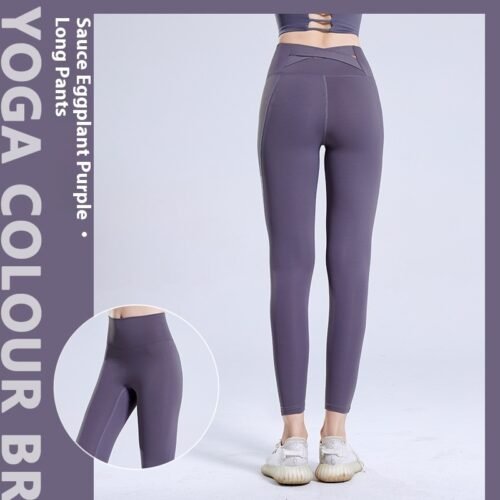 Yoga Pants Women's High Waist Nude Feel Outer Wear