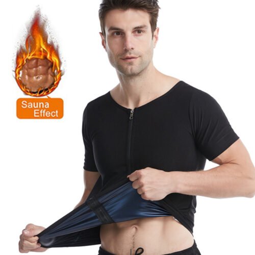 Ladies Sweating Hip Pants Yoga Sauna Beam High Waist Belly Pants Cross-Border Breasted Fitness Body Shaping Pants