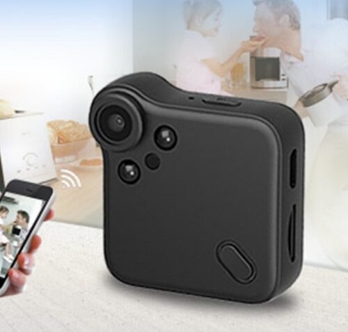 C1S portable sports camera 1080P HD night vision camera WIFI remote home wireless camera