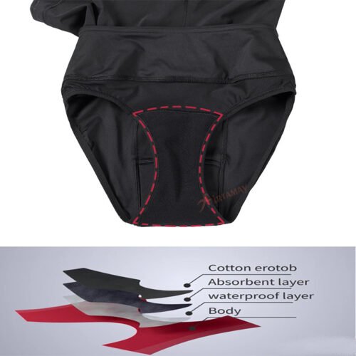 Women's Menstrual Workout High Waist Tight Yoga Pants