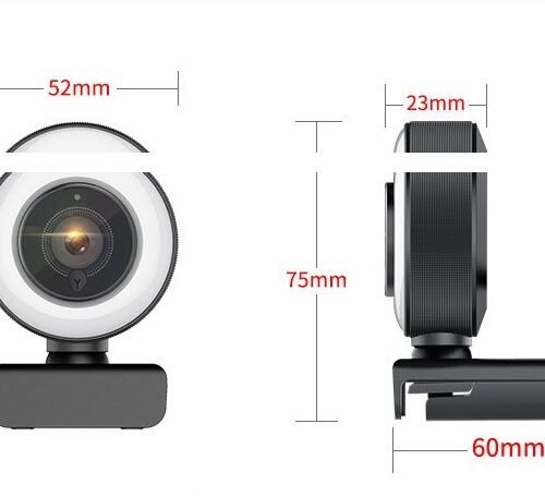 USB 1080P auto focus AF fill light beauty camera