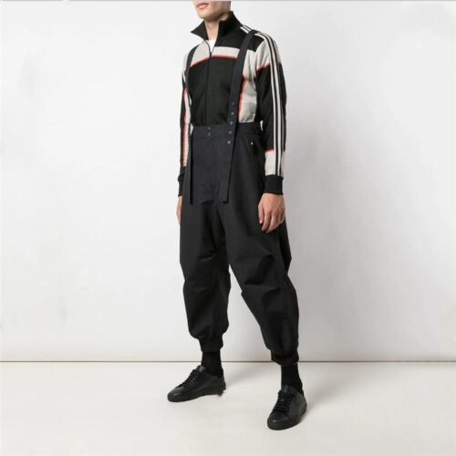 Strap casual pants suit