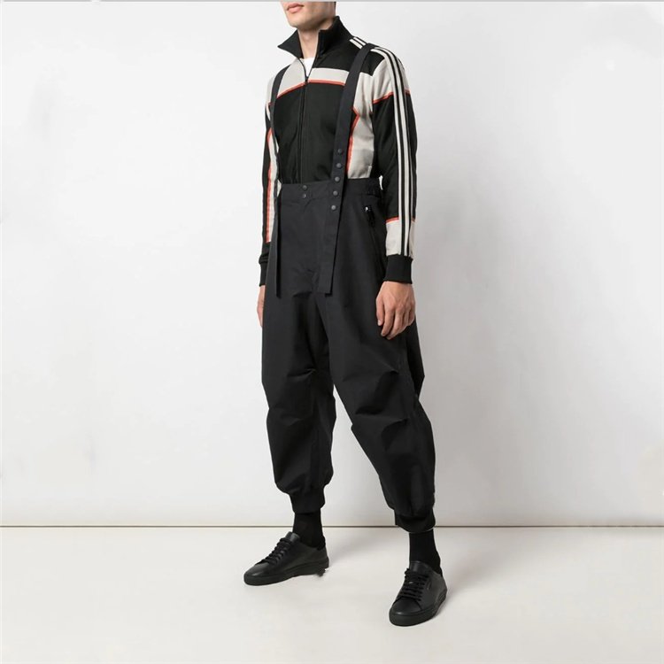Strap casual pants suit