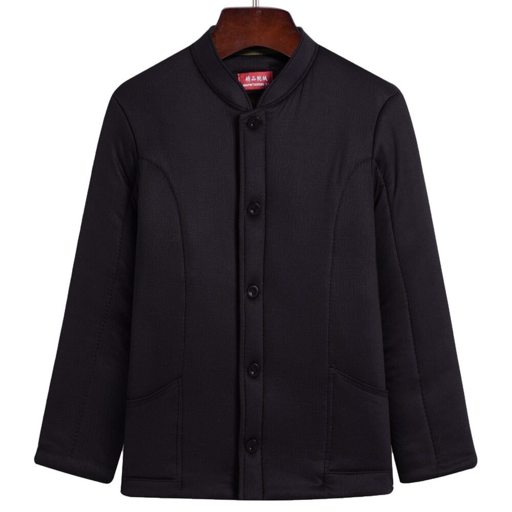Loose Fitting Cotton Coat For Middleaged And Older Adults