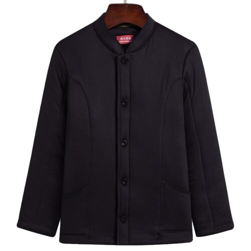 Loose Fitting Cotton Coat For Middleaged And Older Adults