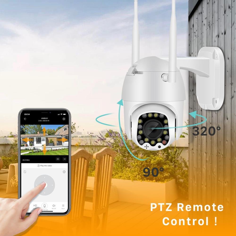 17 lights wireless wifi camera