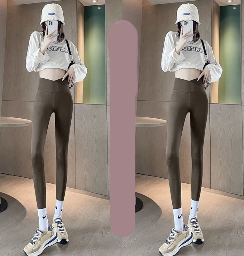 Cross Waist Shark Pants Wear High