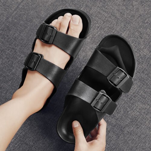 Men's Casual Soft Bottom Outdoor Boken Sandals