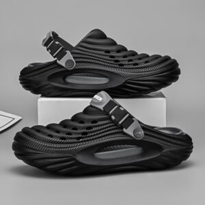 Men's Simple And Stylish Casual Platform Slippers