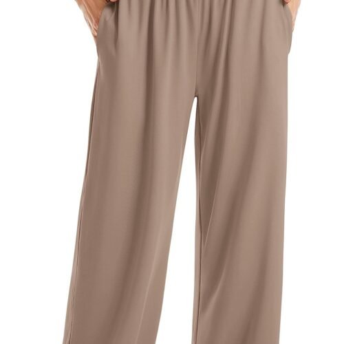 Women's Cross Waist Yoga Pants Loose Trousers Sports Pants