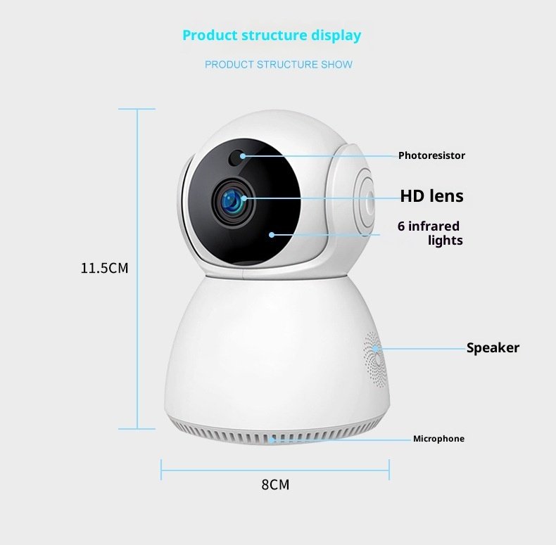 Home HD Night Vision Surveillance Camera
