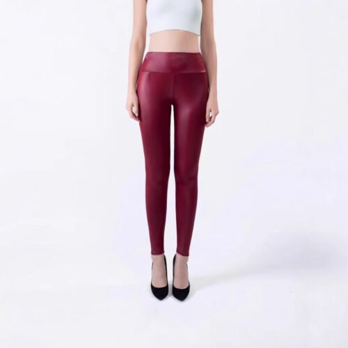 Sexy Form Fitting Versatile Leather Pants For Women