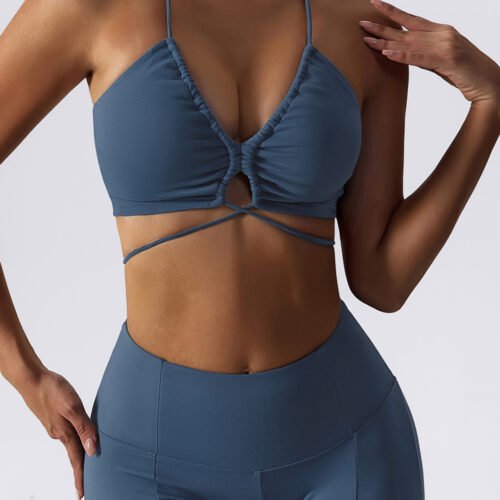 Camisole Yoga Bra Outer Wear Strap Beauty Back Suit