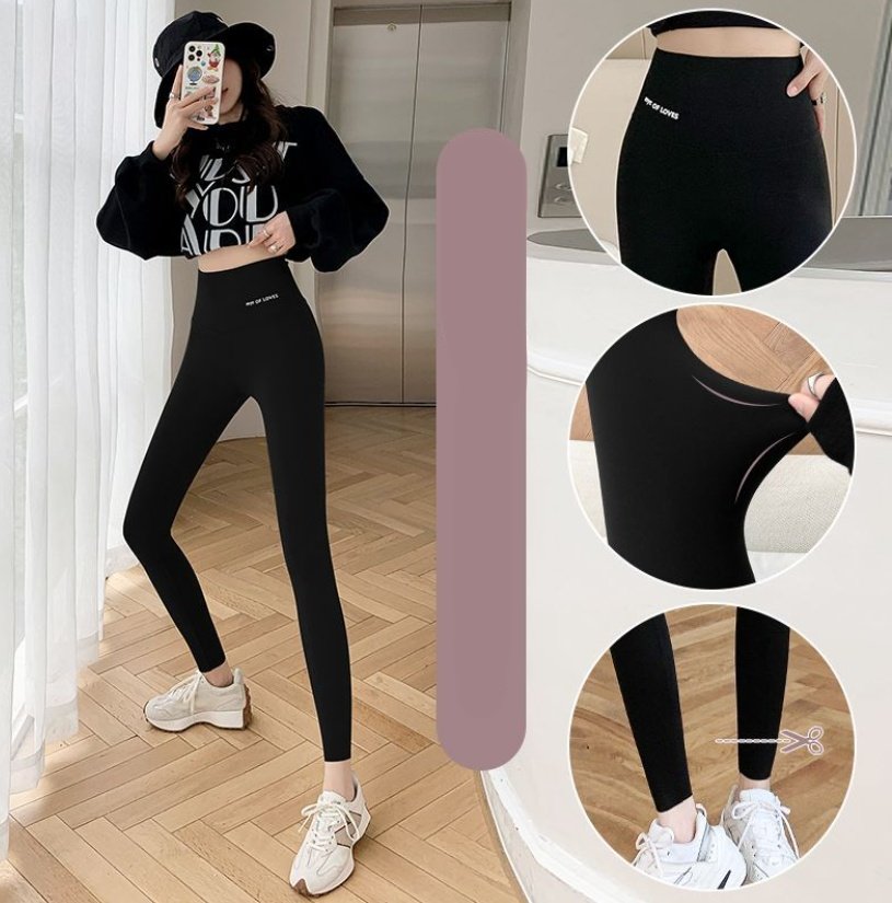 Cross Waist Shark Pants Wear High