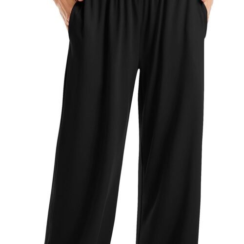 Women's Cross Waist Yoga Pants Loose Trousers Sports Pants