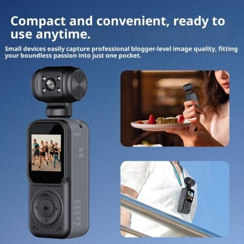 Handheld 4K Ultra-clear Camera Outdoor Sports Riding Recorder