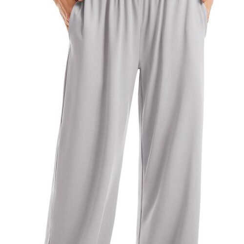 Women's Cross Waist Yoga Pants Loose Trousers Sports Pants