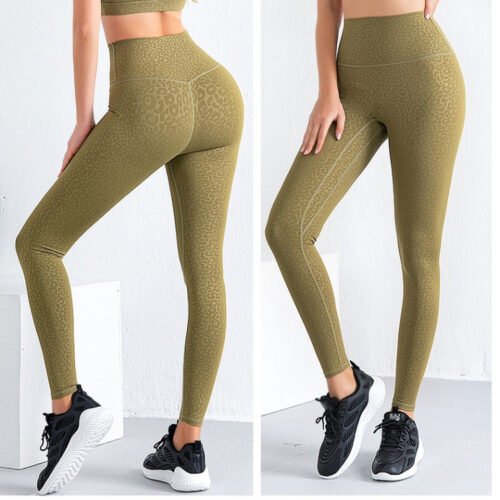 Women's Brocade Double-sided Sanded Pants Women's Yoga Wear