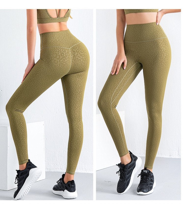 Women's Brocade Double-sided Sanded Pants Women's Yoga Wear