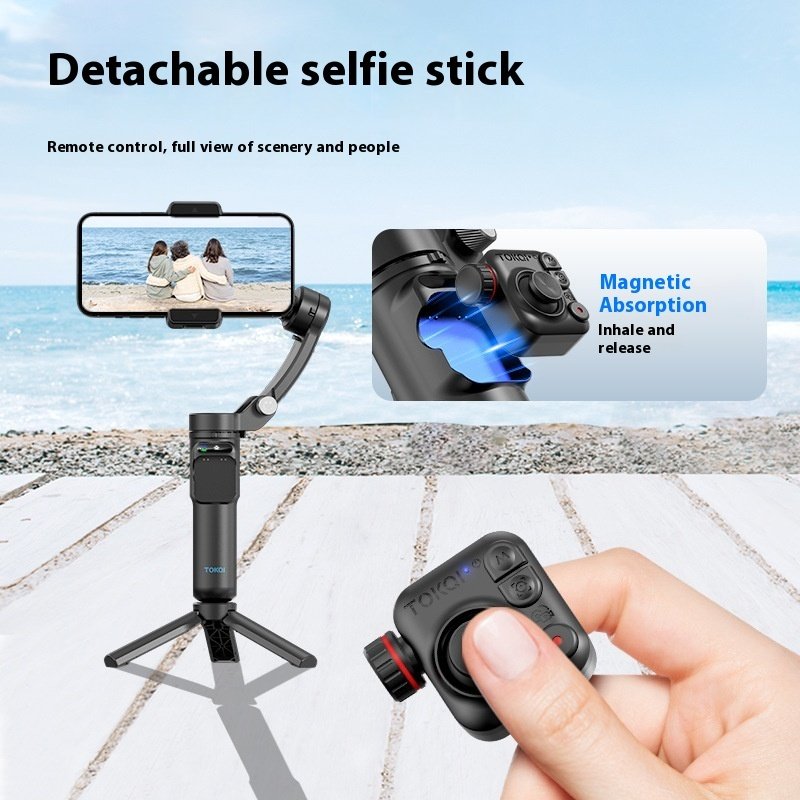 Intelligent AI Three-axis Head Stabilizer Tripod