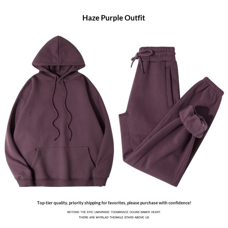 Womens Fleece-Lined Hoodie Heavyweight Solid-Color Drop-Shoulder Design With Extra Padding For Maximum Warmth
