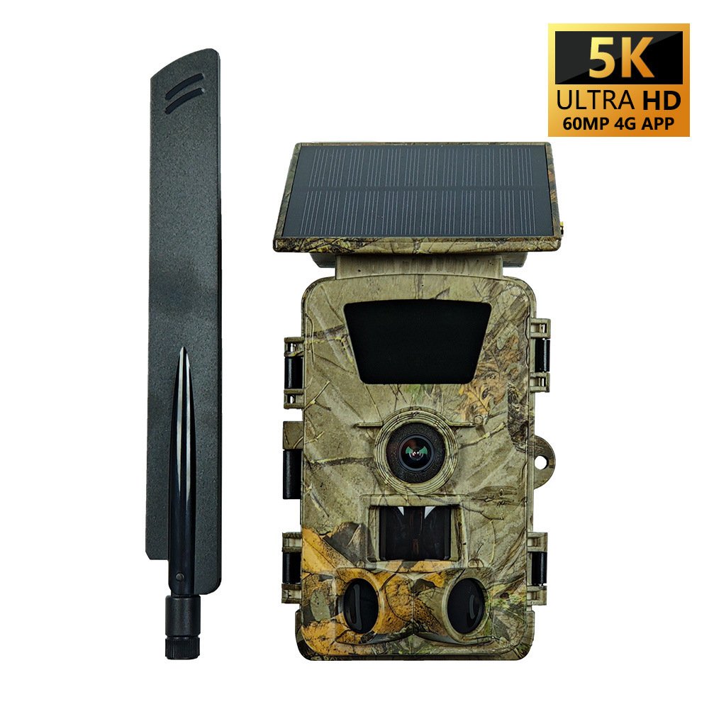 WIFI Solar Outdoor Camera 8K MP4 Type C Charging