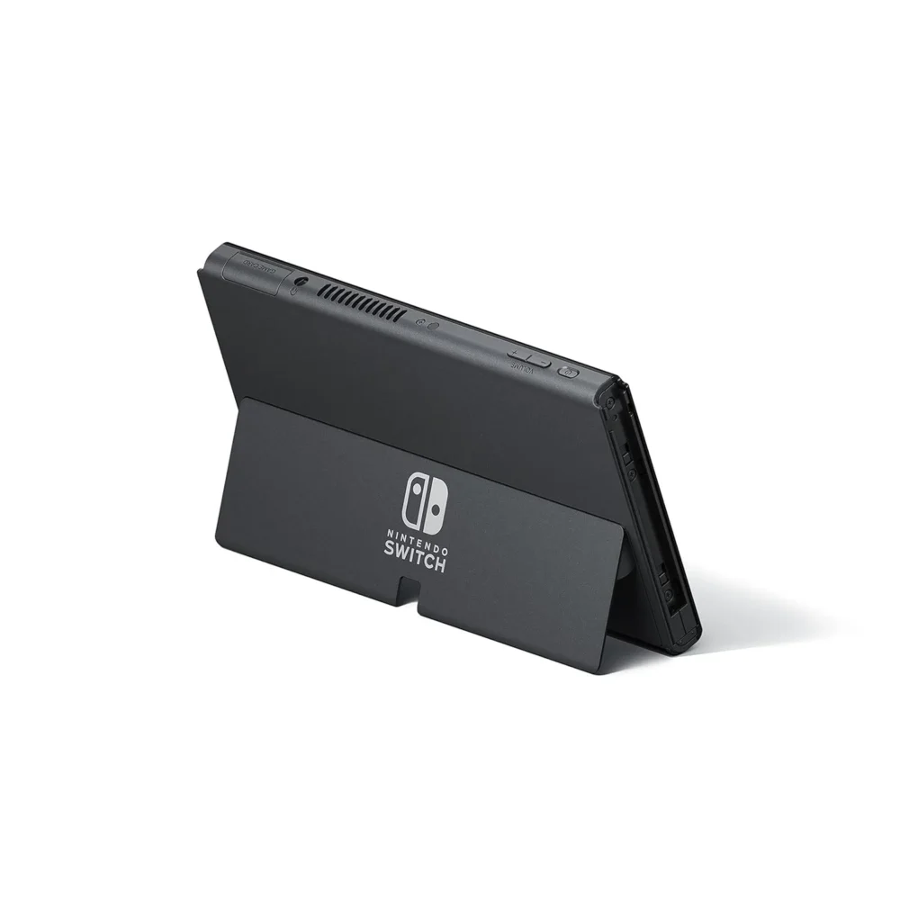 Nintendo Switch OLED Model – White & Black Joy-Con – Hong Kong Version (HK Charger Included, HK-to-US Plug Adapter)