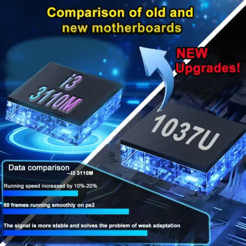 Super Game Console X8 Pro 70000+ Games I3-3110M  For Wii PS2 DC PSP GAMECUBE 500G Loaded Console Windows 11and Batocera