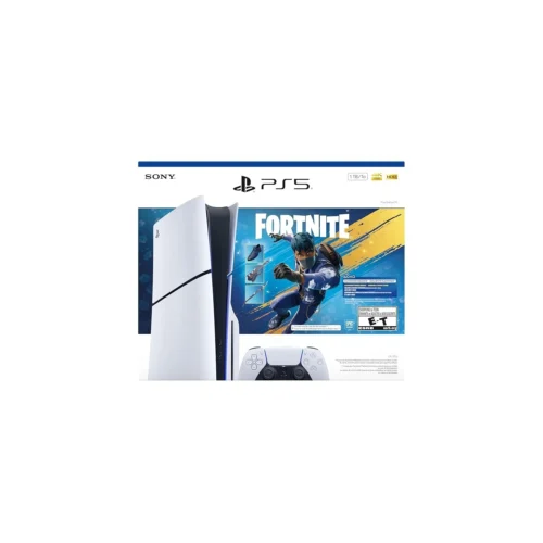 Sony PlayStation 5 Disc Console 1TB with Fortnite Flowering Chaos Bundle