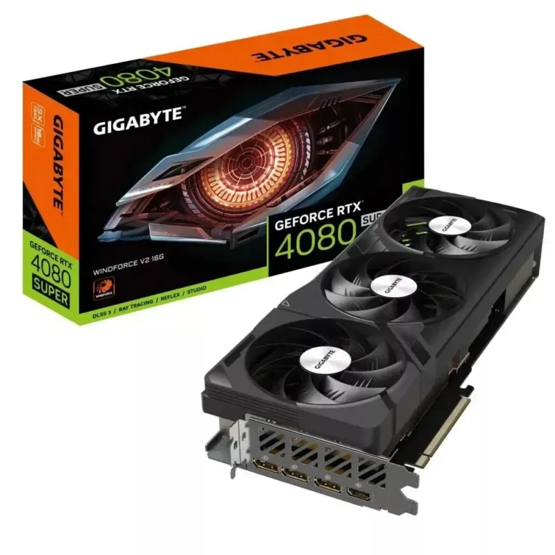 hm fast shipping on GIGABYTE GeForce RTX 4080 SUPER WINDFORCE V2 D6X 16GB Gaming Graphics Card