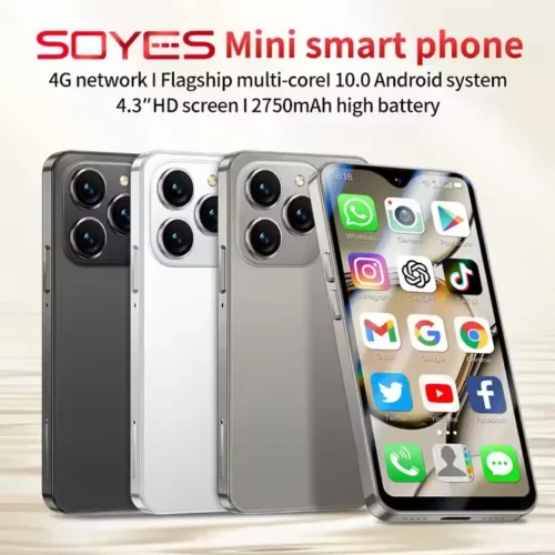 SOYES XS18 Pro Max Mini Smartphone 2GB RAM+16GB ROM 4G Network Full Band 2750mAh Mobile Phones Play Store Small Phone