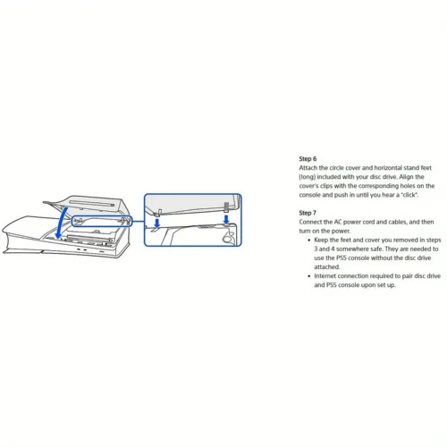 Disc Drive For Sony PlayStation 5 Digital Edition Consoles (slim)