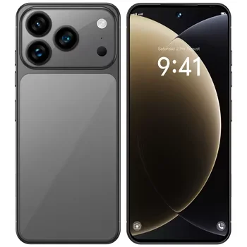 New Arrived Low Price I17 Pro Max Mobile Phones Dual Sim Global Version I17ProMax Smartphone 8GB+256GB Cell Phones