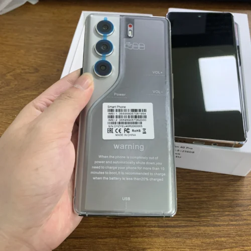 Fnban Camon 40 Pro Original 6.8inch Curved Screen 8+256GB 5G Smartphones 8000mAh 108MP Mobile Phone