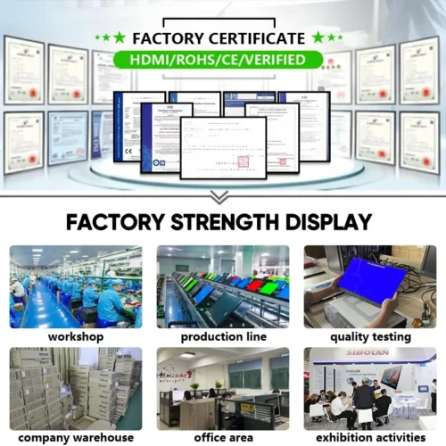 Custom 1080P Portable Monitor 23.8 Inch 100Hz Ultra Slim for Laptop Bulk Orders Private Label Manufacturer Laptop Monitor