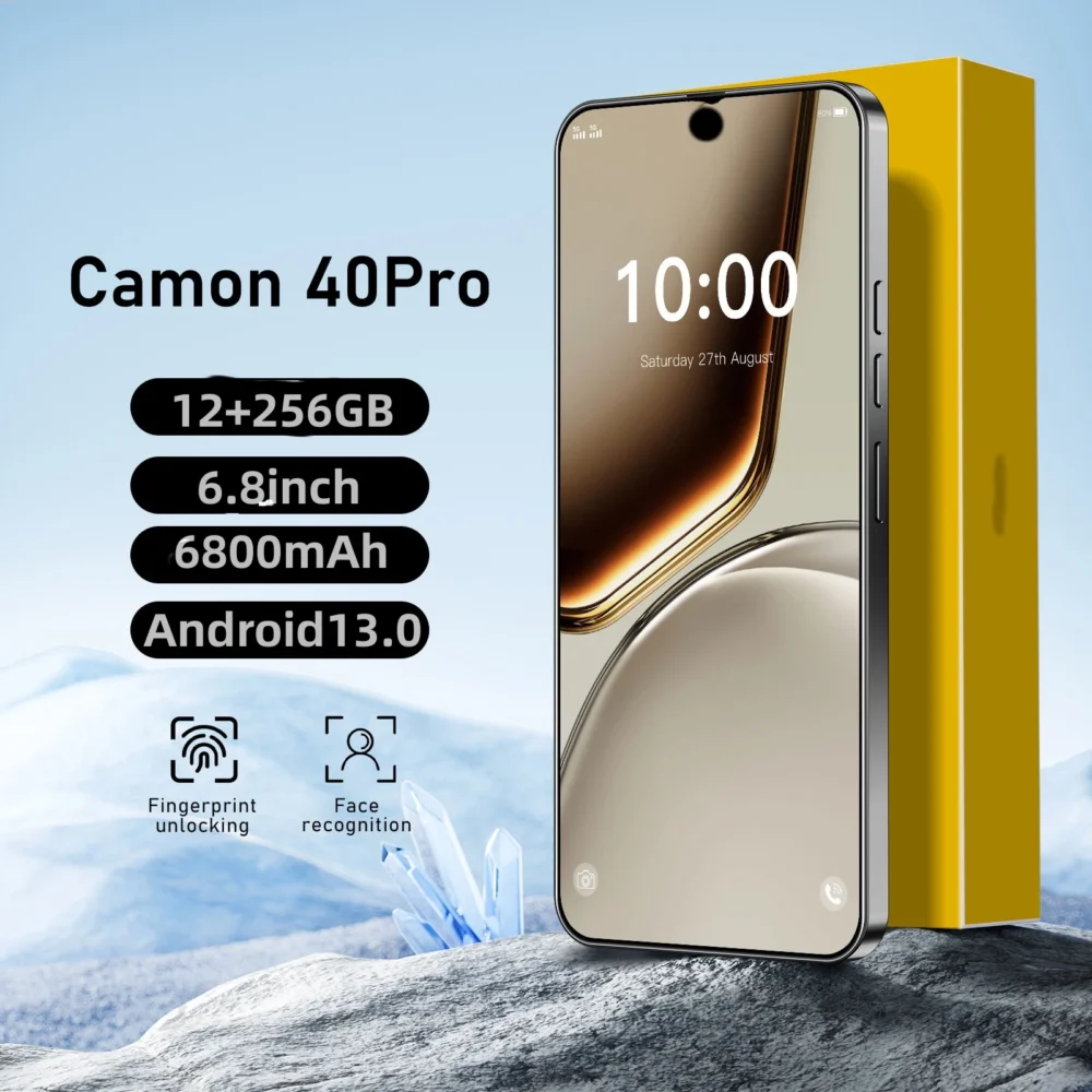 Tecno Camon 40 Pro Max 5G Original Ear 2K Screen Resolution Wholesale Phones