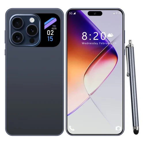 Popular Note40 Pro Android System Smartphone HD Screen 16G+1TB 4000mAh Face Unlock Quality Phones French German Spanish English