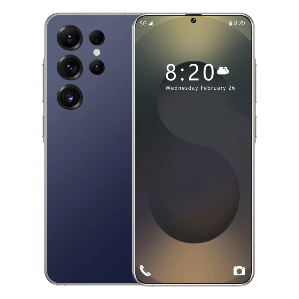 Original Phones S25U and S25 Ultra 5G Dual SIM Smartphones 16GB+1TB 5G Mobile Phone with HD Screen Resolution