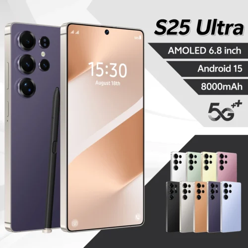Original Phones S25 ultra Smartphones for S25 ultra 16GB+1TB 5G Dual SIM Cellphone Mobile Phone S25 ultra 5g Smartphone