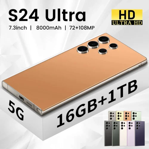 Good Selling S24 Ultra 12+256GB/512GB Sam Sun Original  Smartphone HD Screen LTE Unlocked Cell Mobile Phones Cheap Price