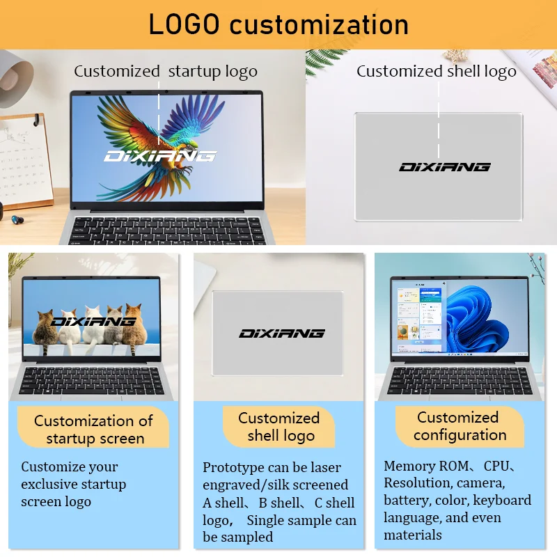 Brand New Laptops 14 Inch A3950/ N95 6/8/16/32GB 64GB 128GB 256GB 512GB 1TB Cheap Student Laptop Computer Business Notebook