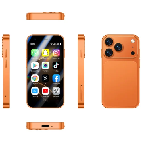 A17 Mini Smartphone 3.0'' HD Screen 4+64GB 3G/4G LTE Dual SIM Cellphone Android Mini Mobile Phones