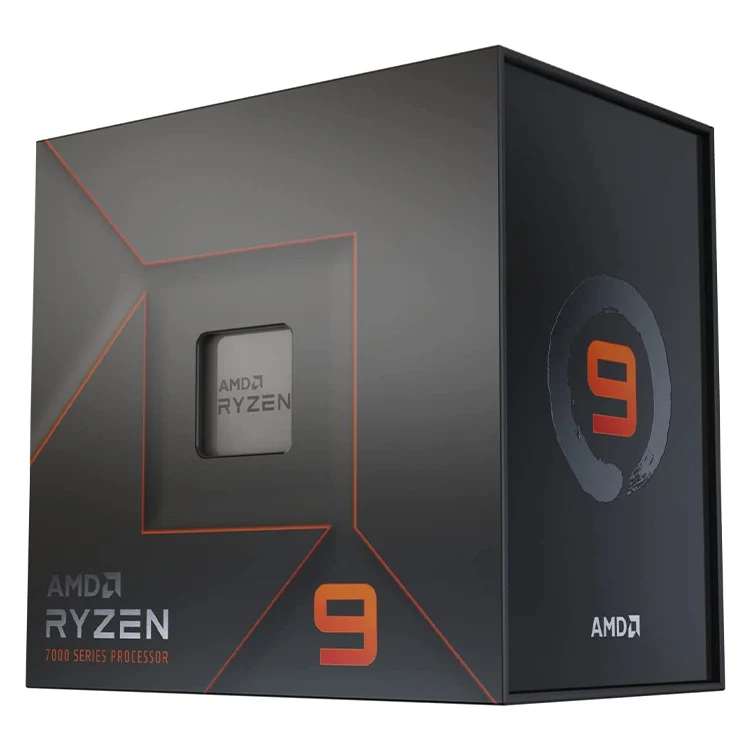 AMD Ryzen 9 7900X Gaming CPU with 12 Core 24 Thread 4.7 GHz Socket AM5 170W Unlocked Desktop Processor