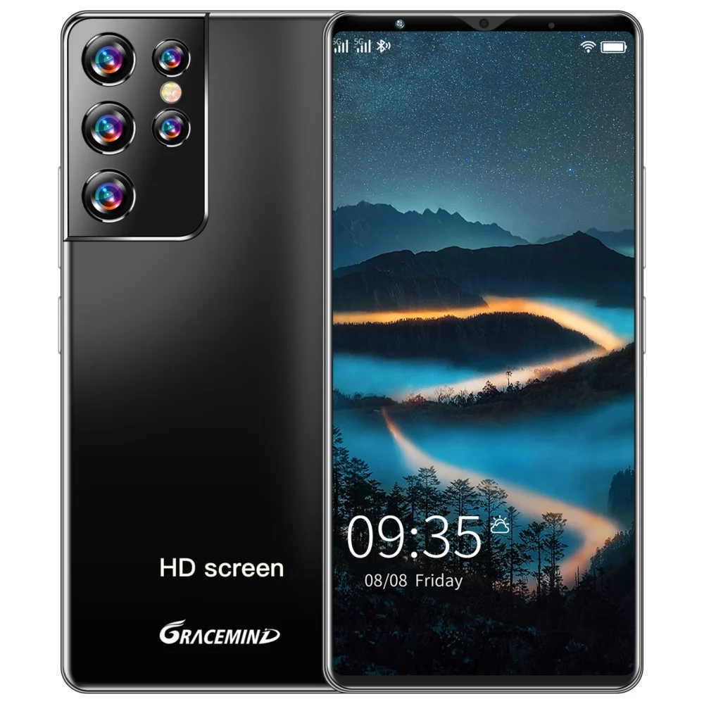 Cheap S21+ Ultra Mobile Android Phones 3G LTE Smartphone Cheap Phones 2G Wholesale Unlocked Smartphones