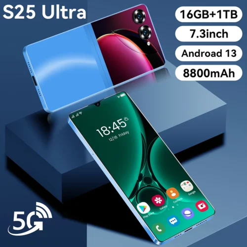 Hot Selling S25 Ultra High Quality Unlocked Smartphone Dual SIM 5G S25 Ultra Cell Phones 16GB+1TB S25Ultra Gaming Mobilephone