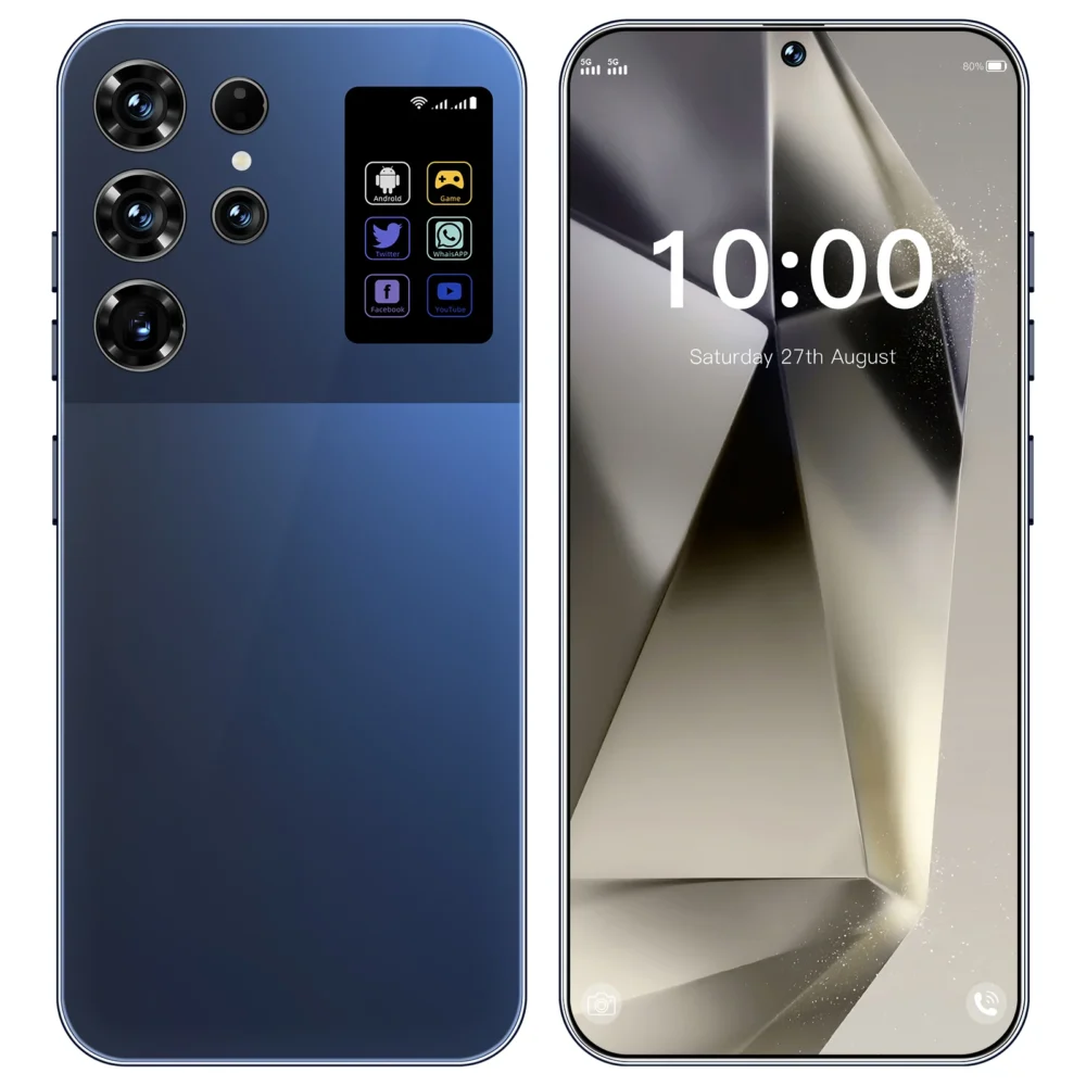 2025 Best Selling S26 Ultra 5G Smartphone High Configuration 16+1TB Unlocked 2K LTE 108MP Wholesale Smart Mobile Phones