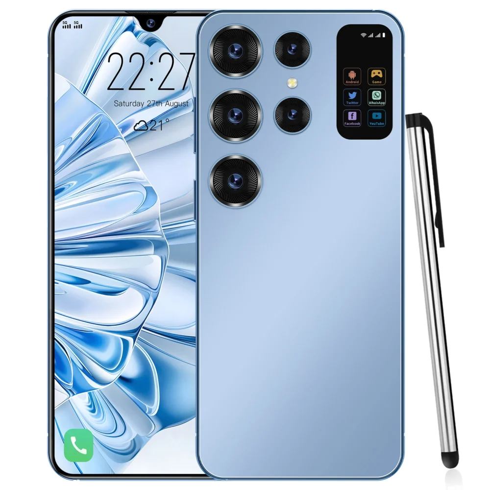 Global Version S24 Ultra NEW 16GB/1TB Unlocked Mobile Phone S24 Ultra 108MP 7 Inch 8000mAh Smart Mobile Phones