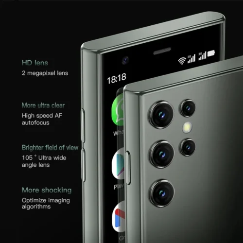 SOYES S23 Pro Mini Smart Mobile Phone 3.0 Inch Android 8.1 Smartphone 2GB RAM+16GB ROM Dual SIM 3G Cellphones